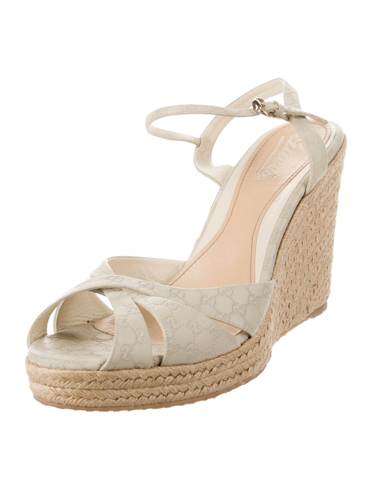 Gucci Leather Espadrilles