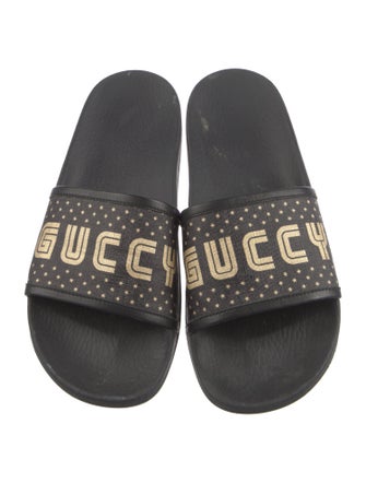 Gucci Rubber Printed Slides