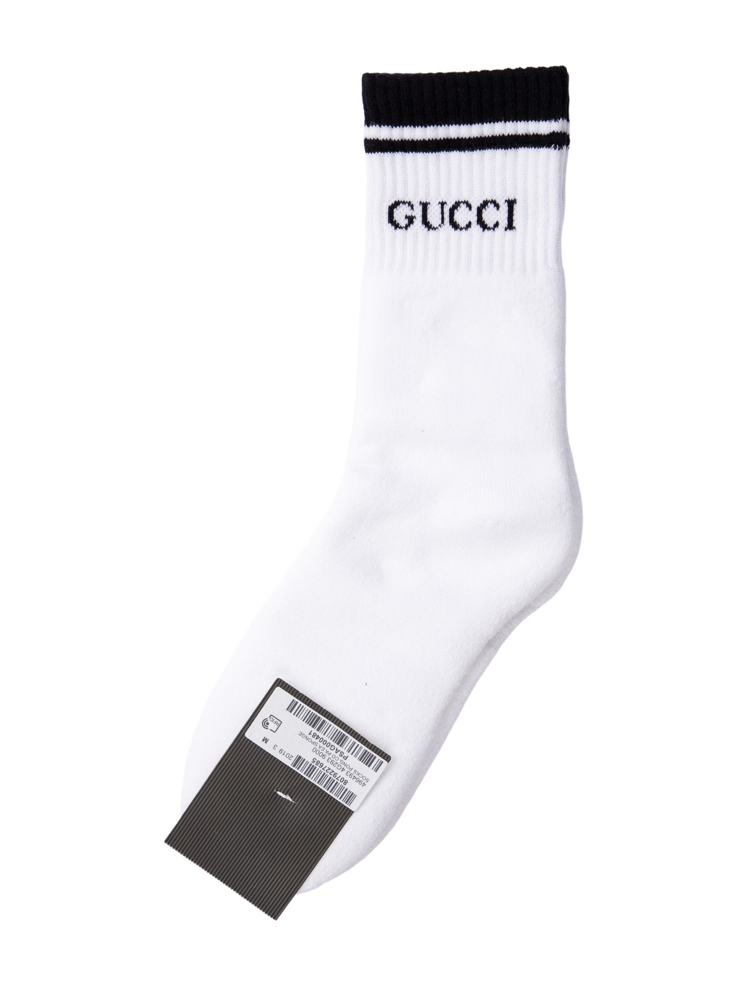Gucci Logo Crew Socks w/Tags