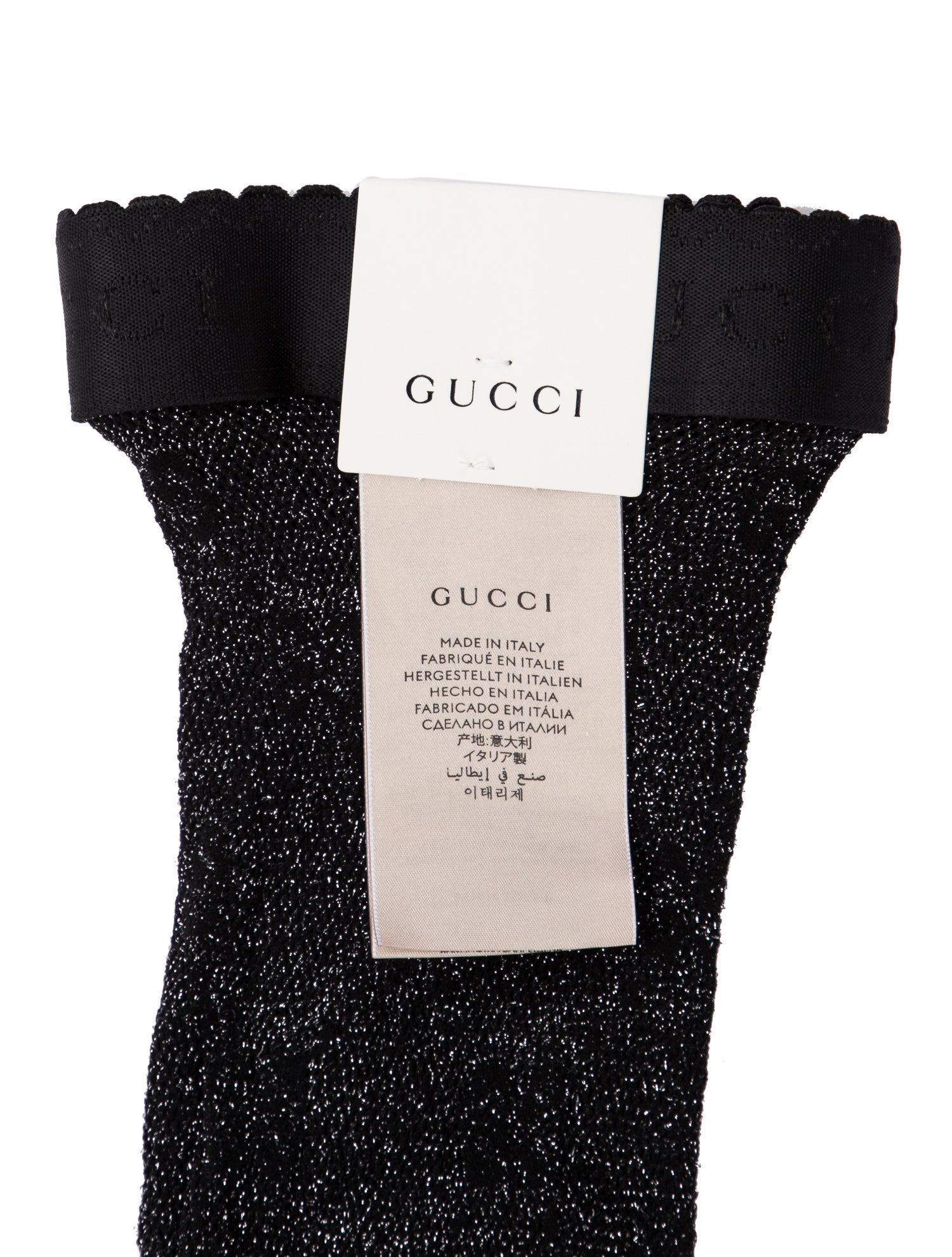 Gucci Gucci Women's Glitter Tights w/Tags w/Tags
