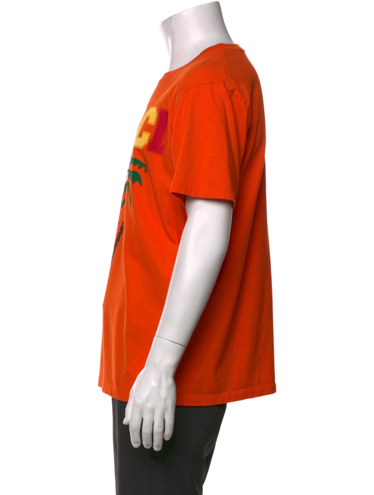 Gucci Graphic Print Crew Neck T-Shirt