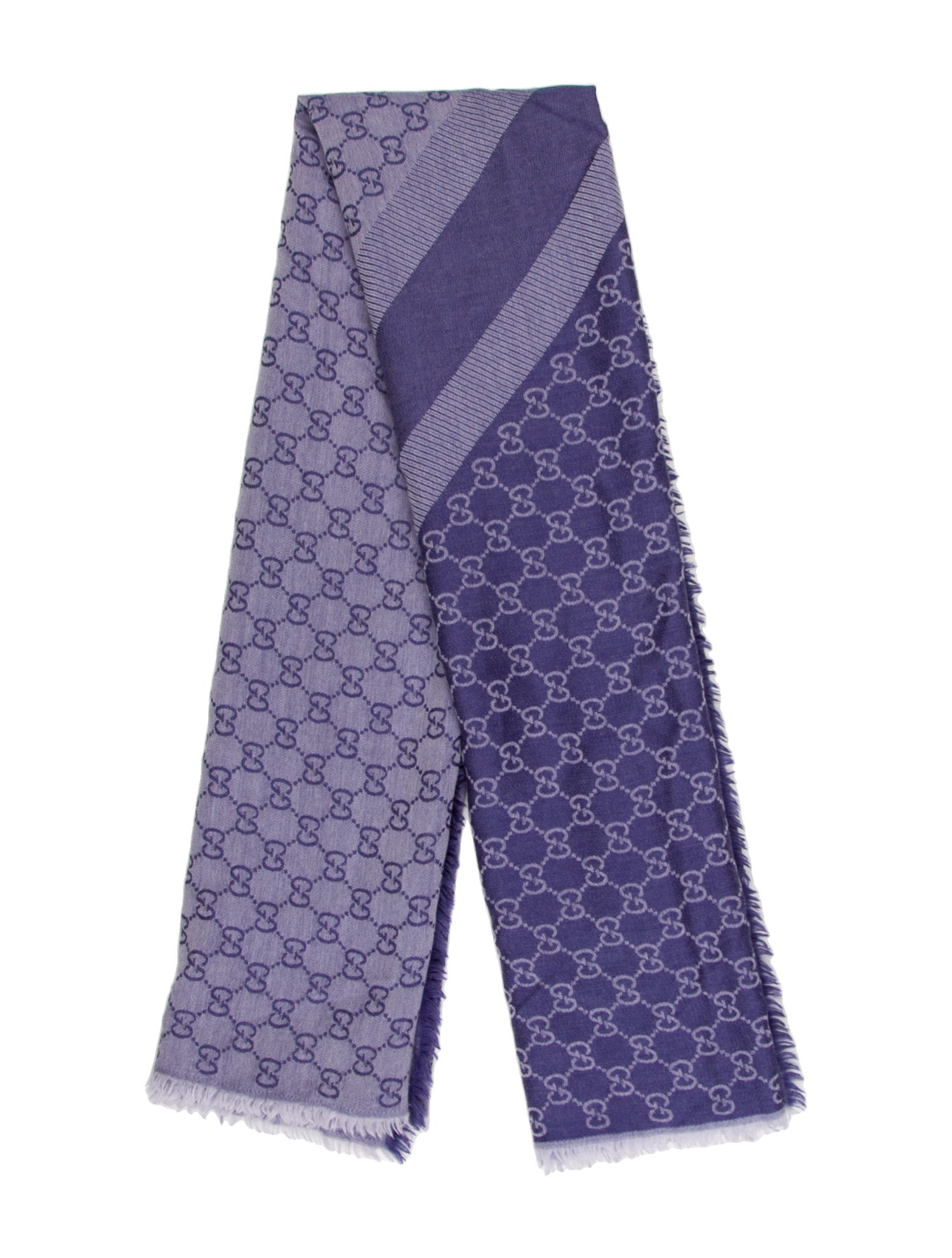 Gucci Wool Printed Scarf