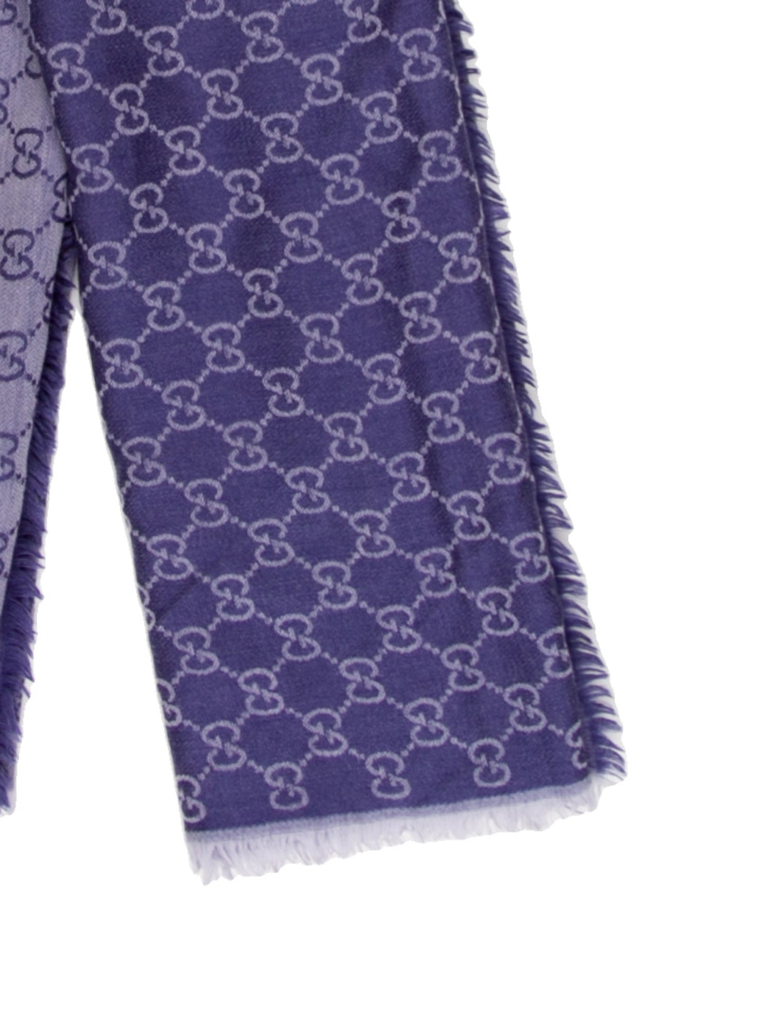 Gucci Wool Printed Scarf