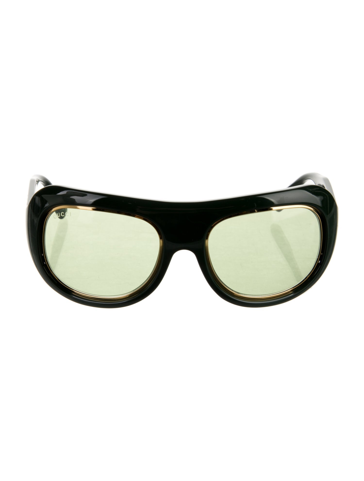 Gucci Shield Tinted Sunglasses