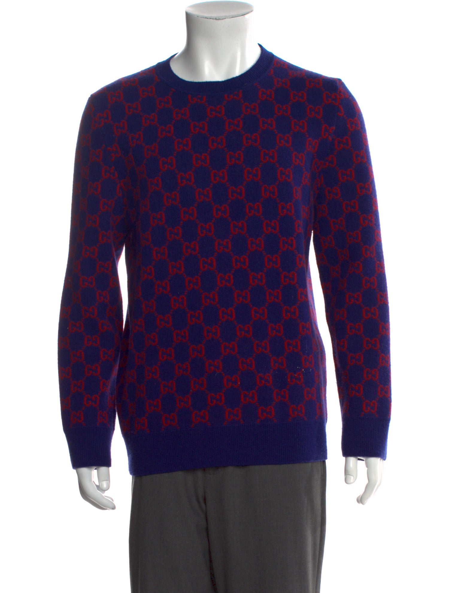 Gucci GG Logo Wool Pullover