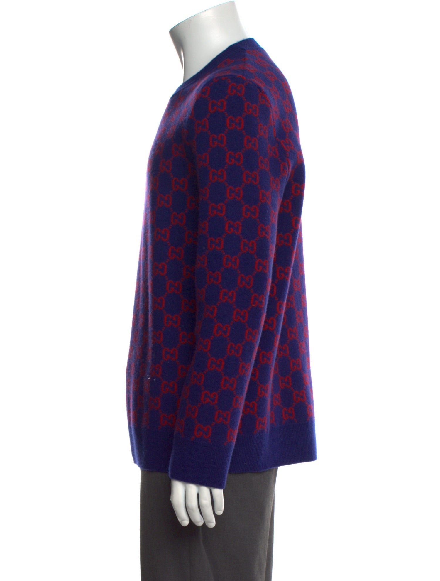 Gucci GG Logo Wool Pullover