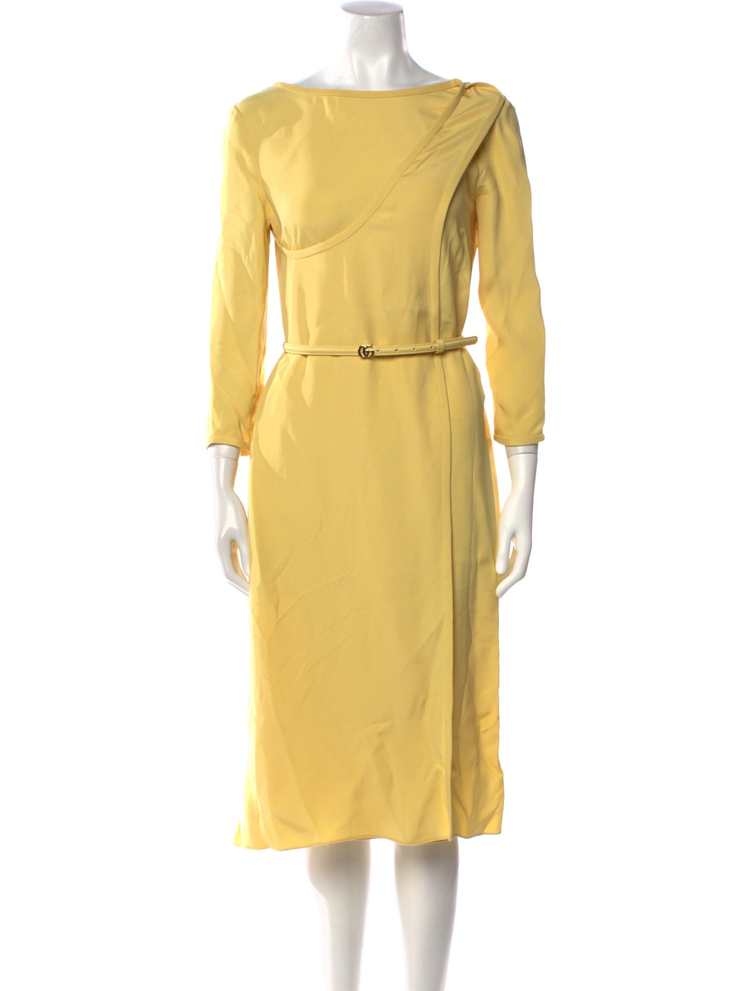 Gucci Bateau Neckline Midi Length Dress w/ Tags