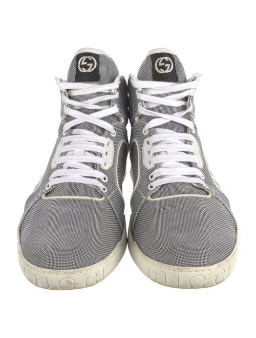 Gucci Interlocking G Logo Embroidered Accent Sneakers