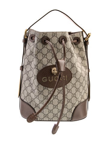 Gucci Bucket Bags GG Supreme Ophidia