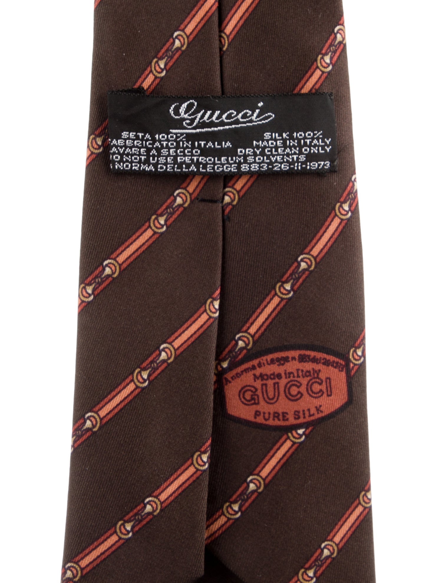 Gucci Silk Printed Tie
