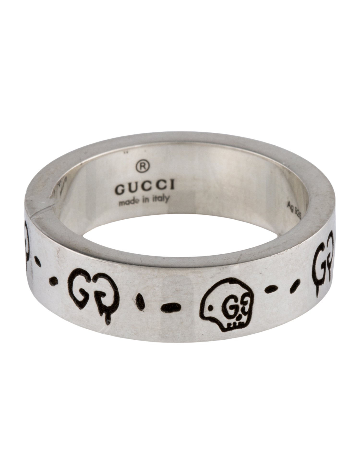 Gucci Ghost Band Ring