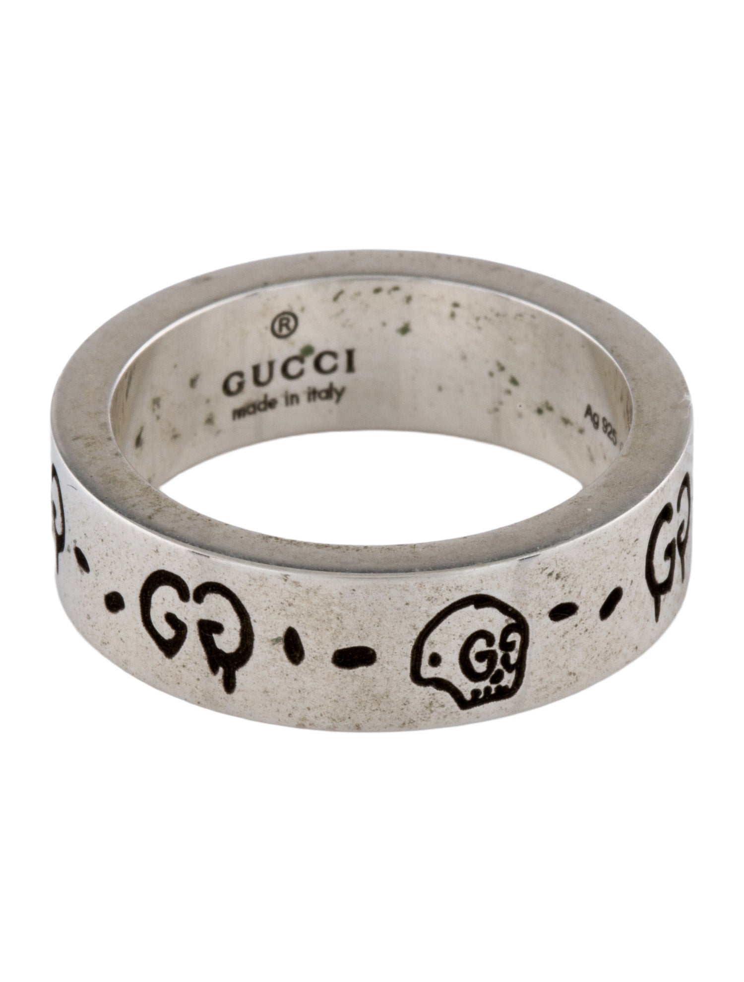 Gucci Ghost Band Ring