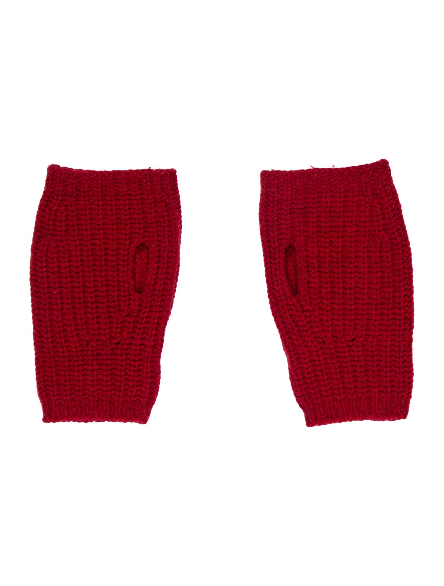 Gucci Knit Fingerless Gloves