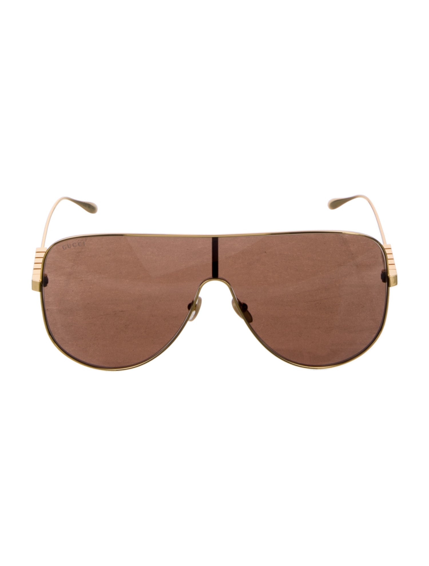 Gucci Shield Tinted Sunglasses