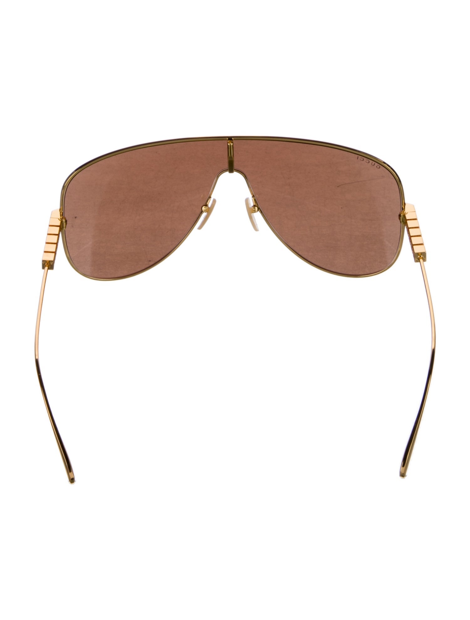 Gucci Shield Tinted Sunglasses