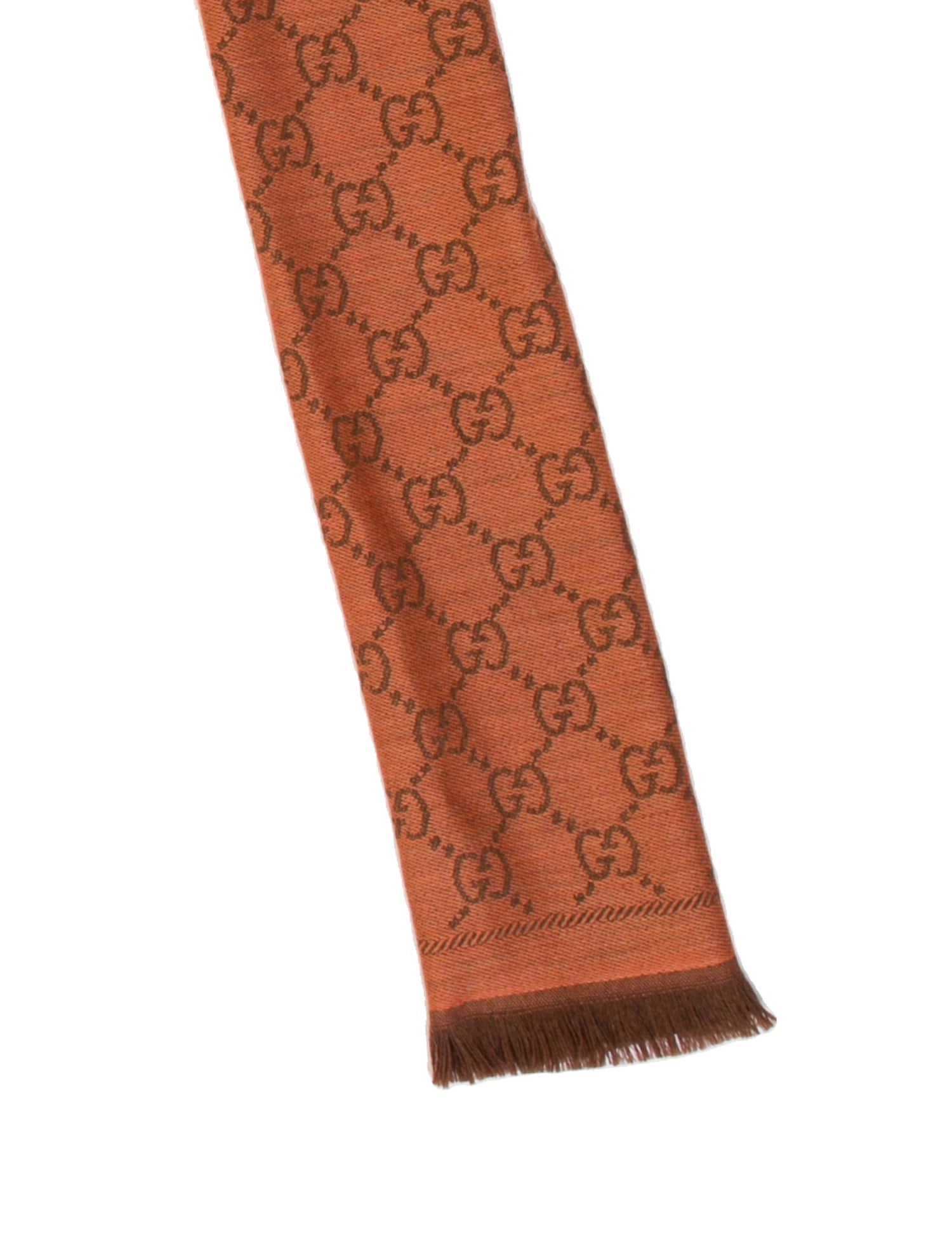 Gucci Wool GG Logo Scarf