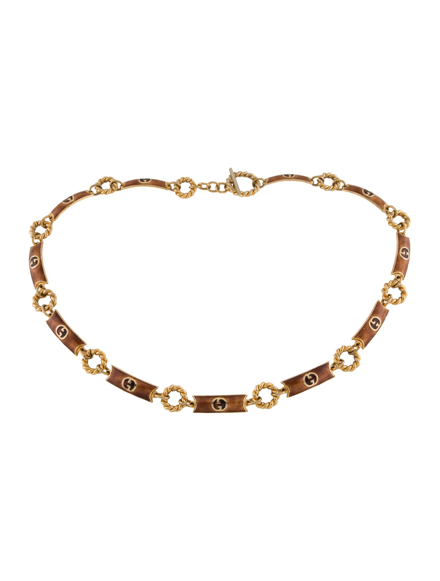 Gucci Vintage Interlocking G Logo Waist Belt