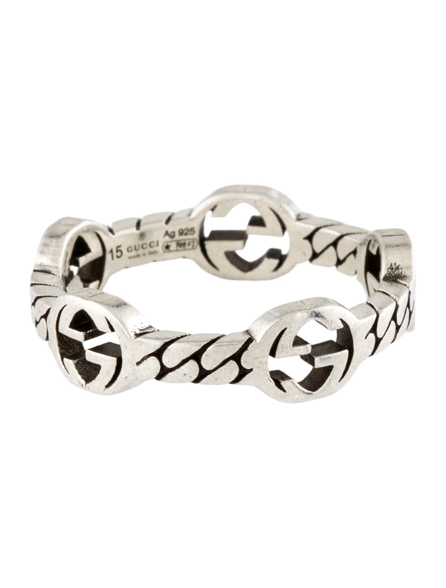 Gucci Interlocking G Extra Small Band Ring