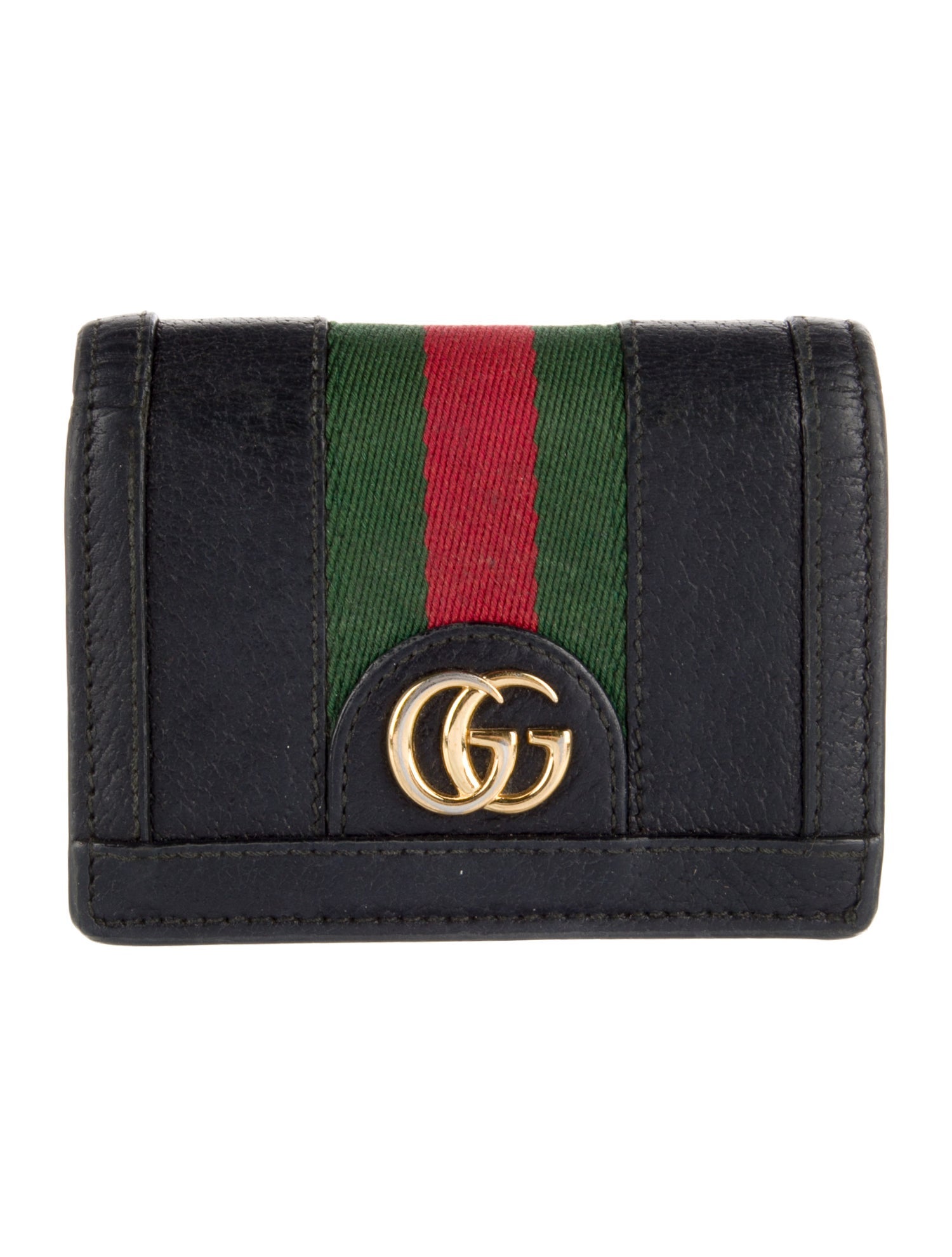 Gucci GG Ophidia Compact Web Accent Wallet