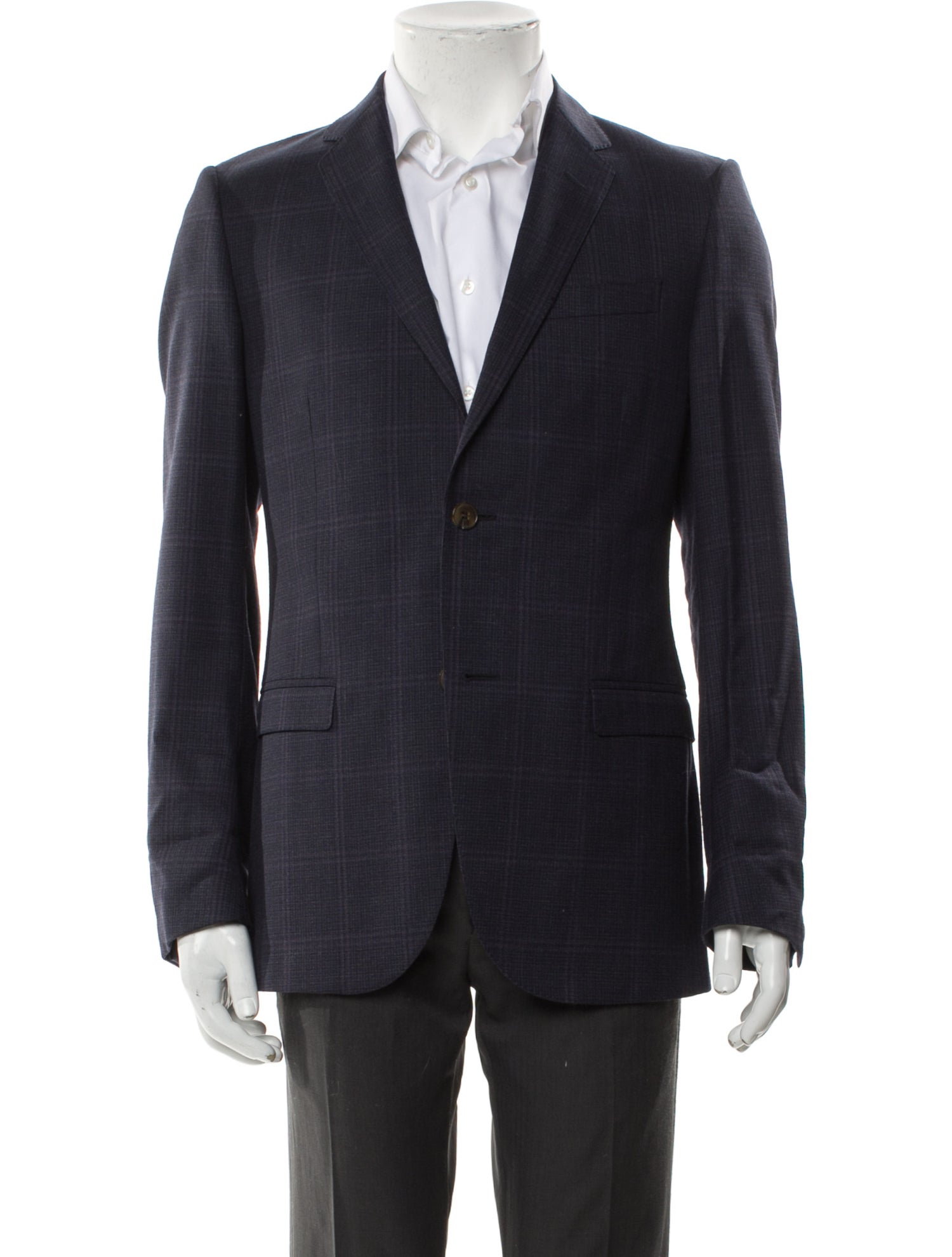 Gucci Plaid Print Blazer