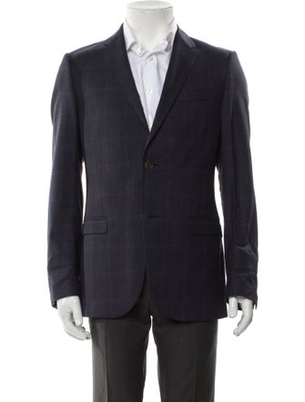 Gucci Plaid Print Blazer