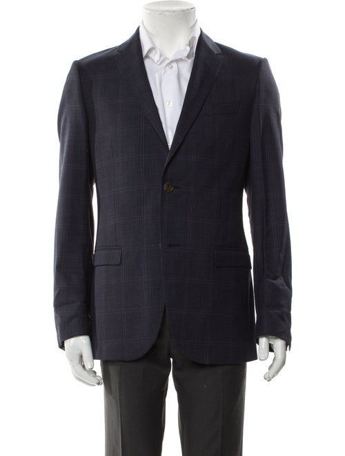 Gucci Plaid Print Blazer