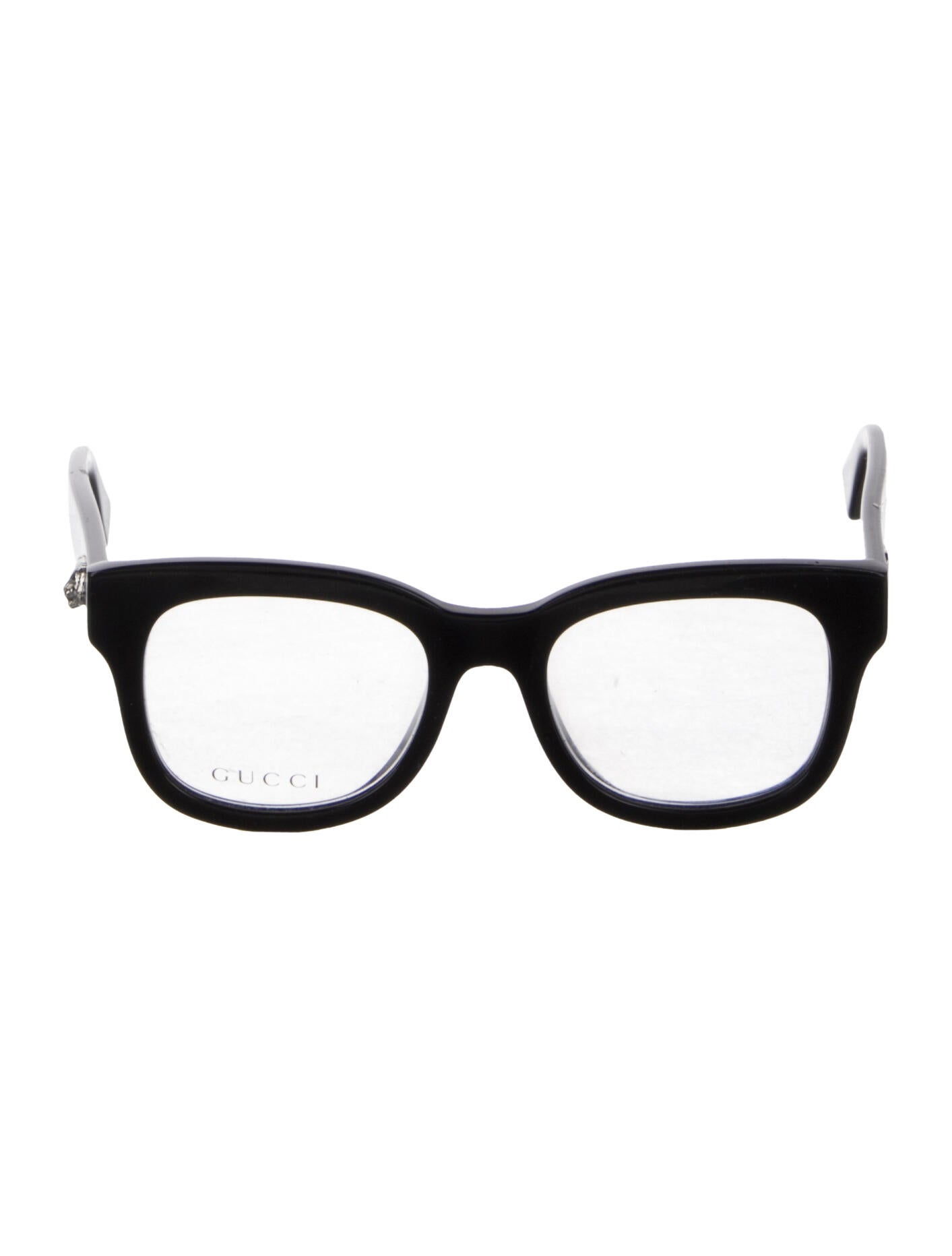 Gucci Interlocking G Logo Square Eyeglasses
