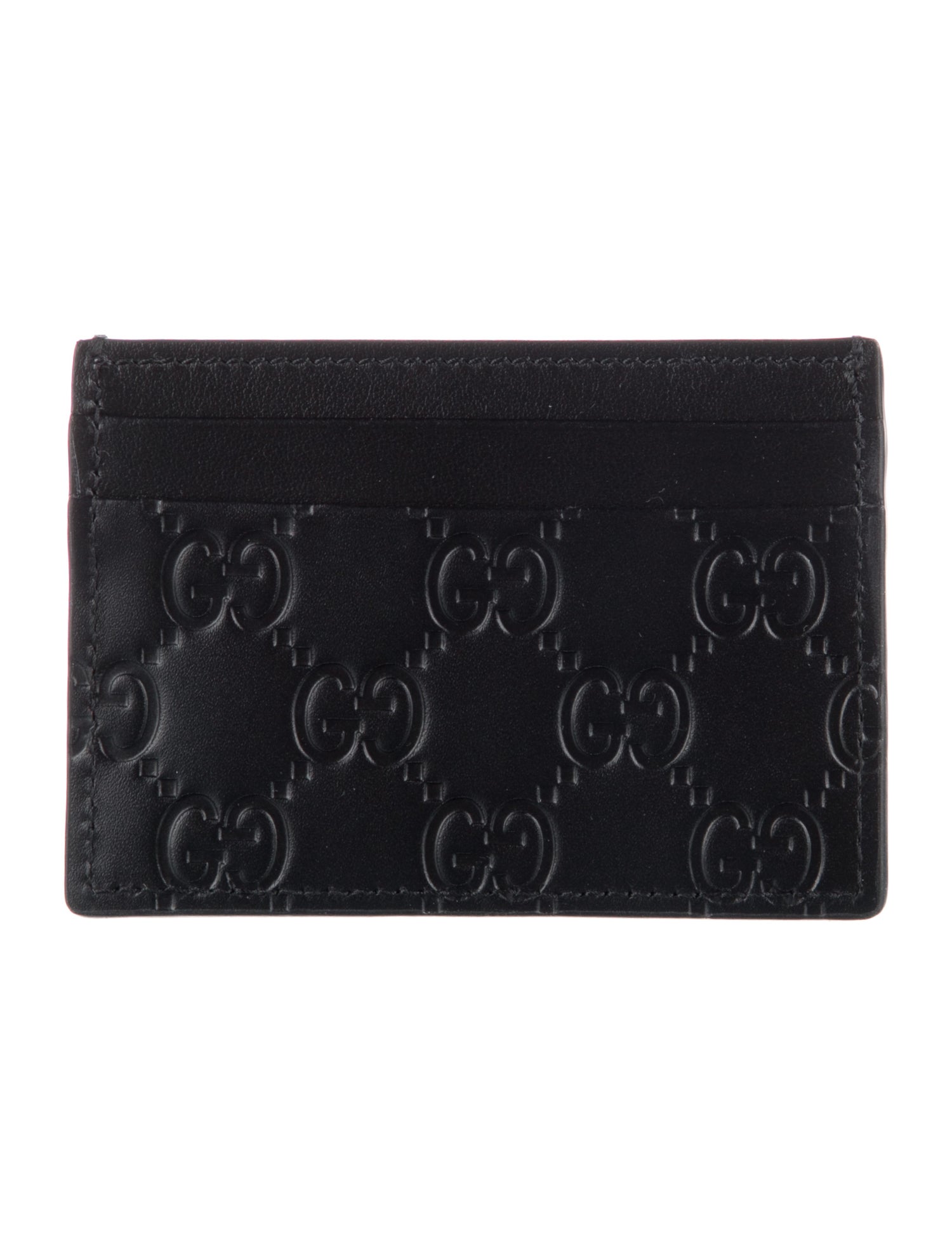 Gucci Guccissima Cardholder GG Signature Wallet