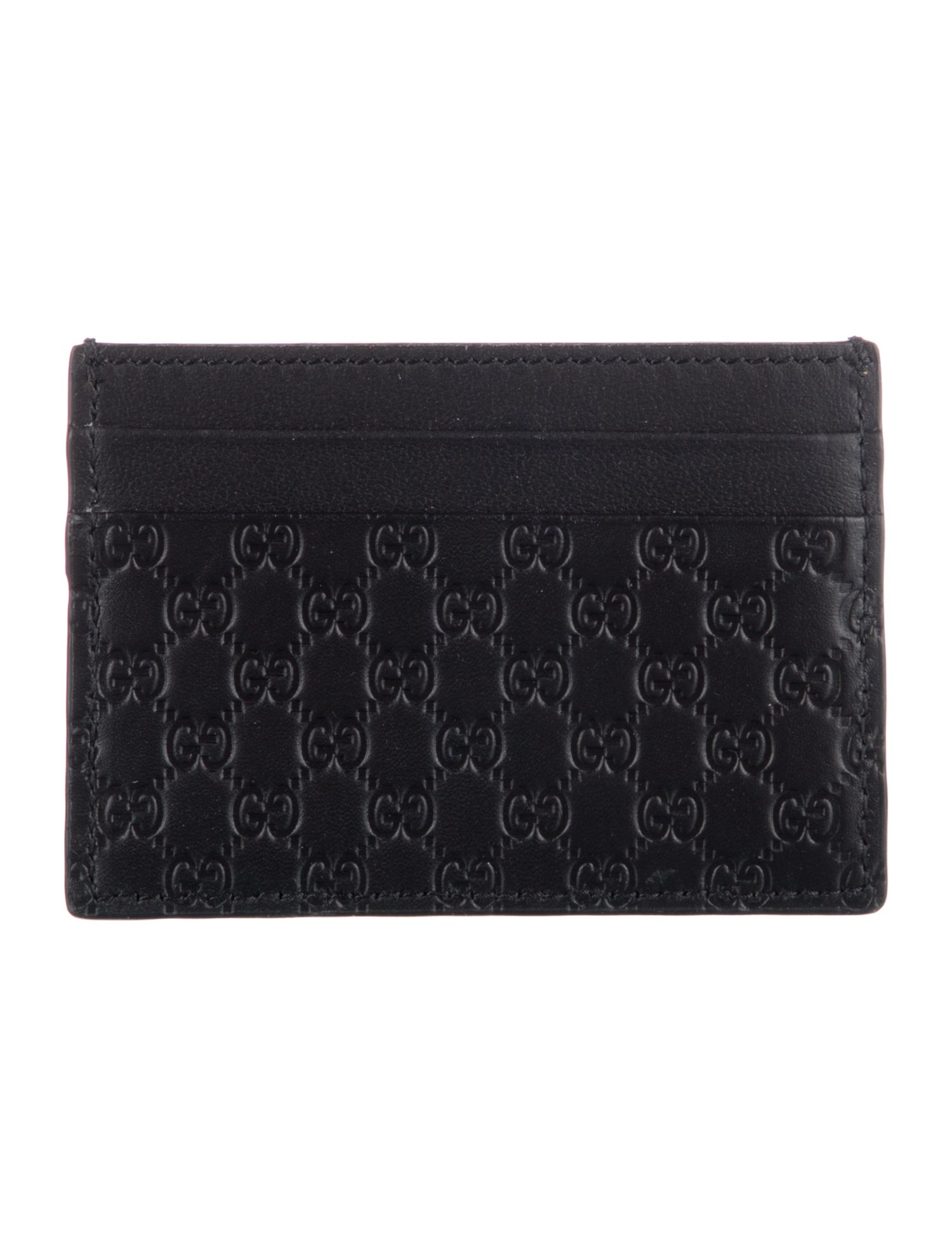 Gucci Microguccissima Pattern Leather Card Holder