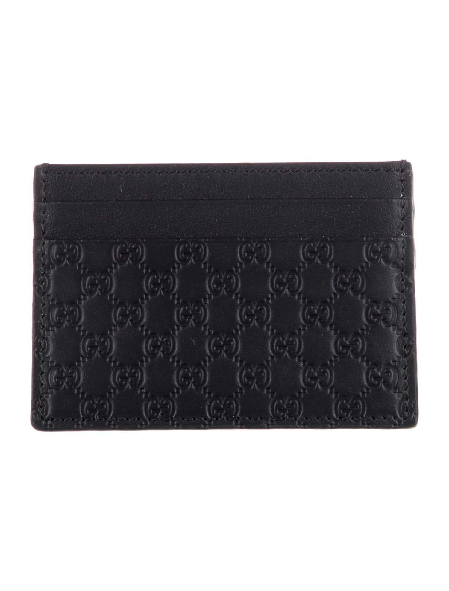 Gucci Microguccissima Pattern Leather Card Holder