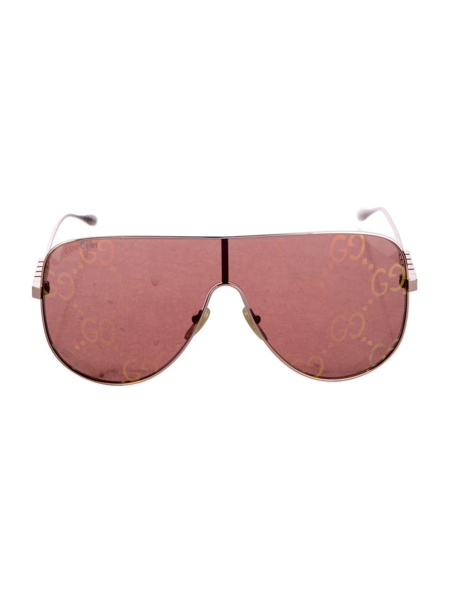 Gucci Shield Tinted Sunglasses