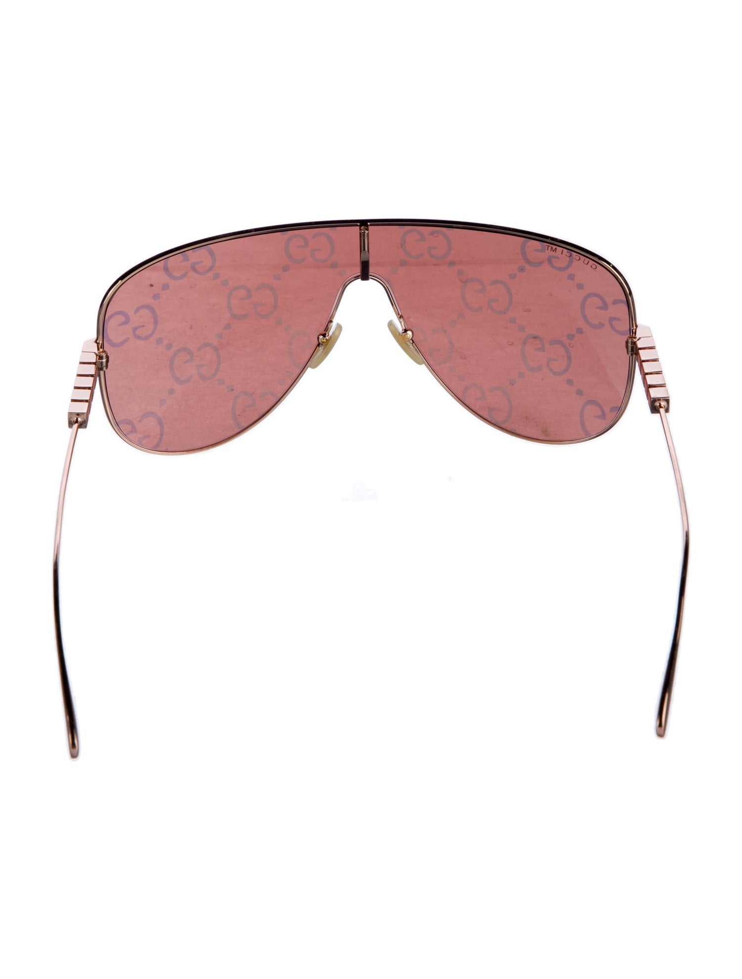 Gucci Shield Tinted Sunglasses