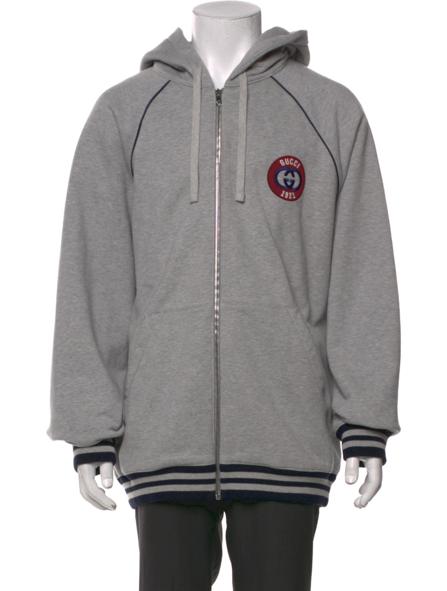 Gucci Interlocking G Logo Crew Neck Hoodie