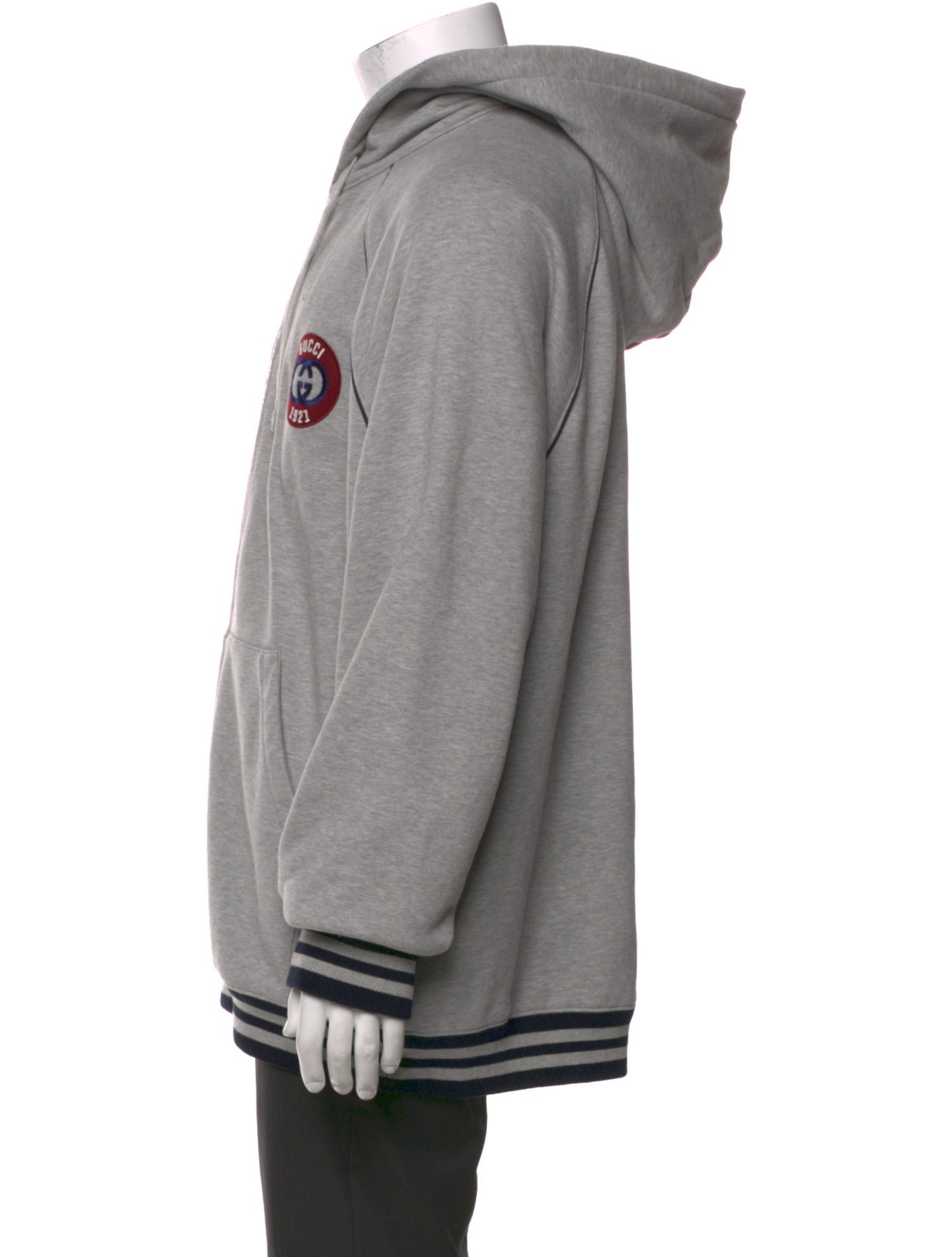 Gucci Interlocking G Logo Crew Neck Hoodie