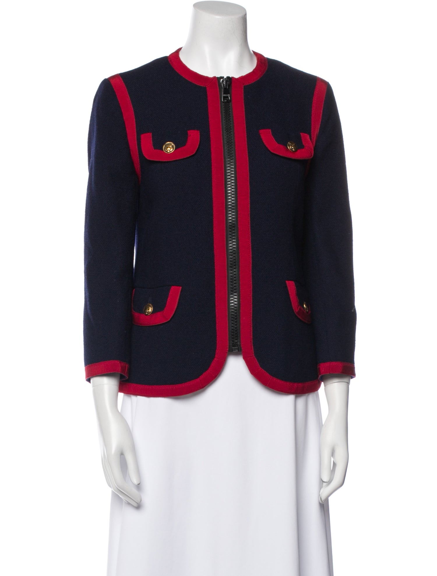 Gucci Wool Printed Jacket