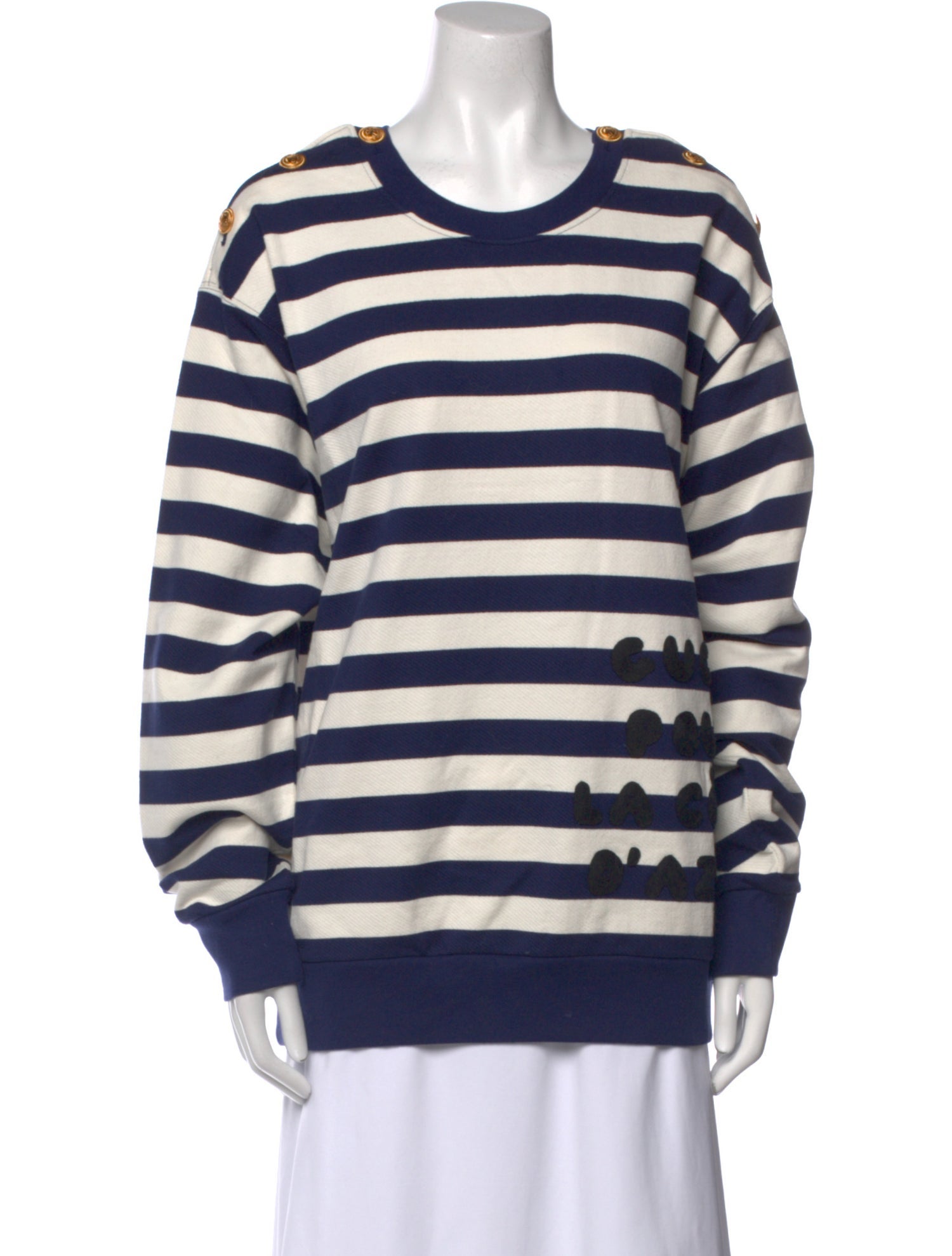 Gucci 2019 Striped Sweatshirt w/ Tags