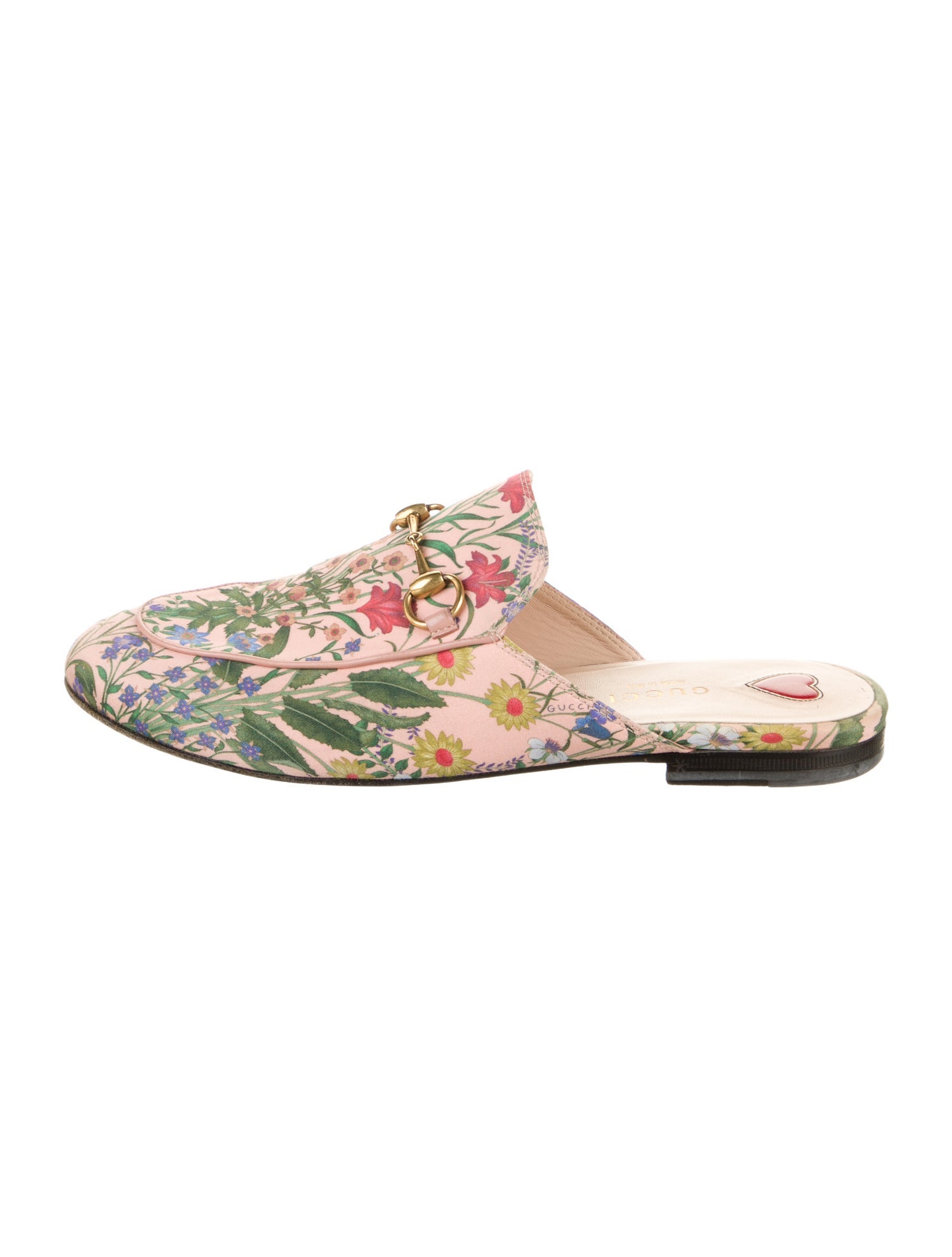 Gucci Flora Print Mules