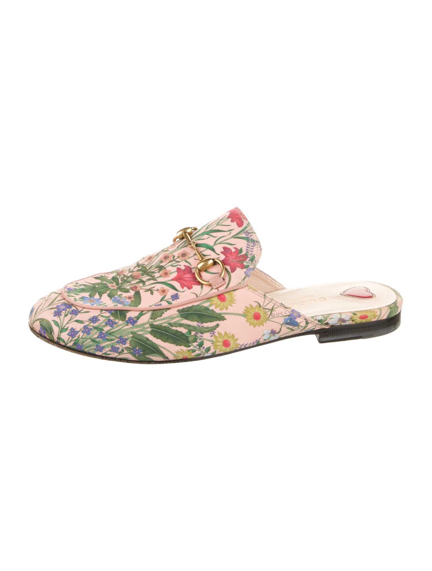 Gucci Flora Print Mules
