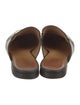 Gucci Horsebit Accent Leather Mules