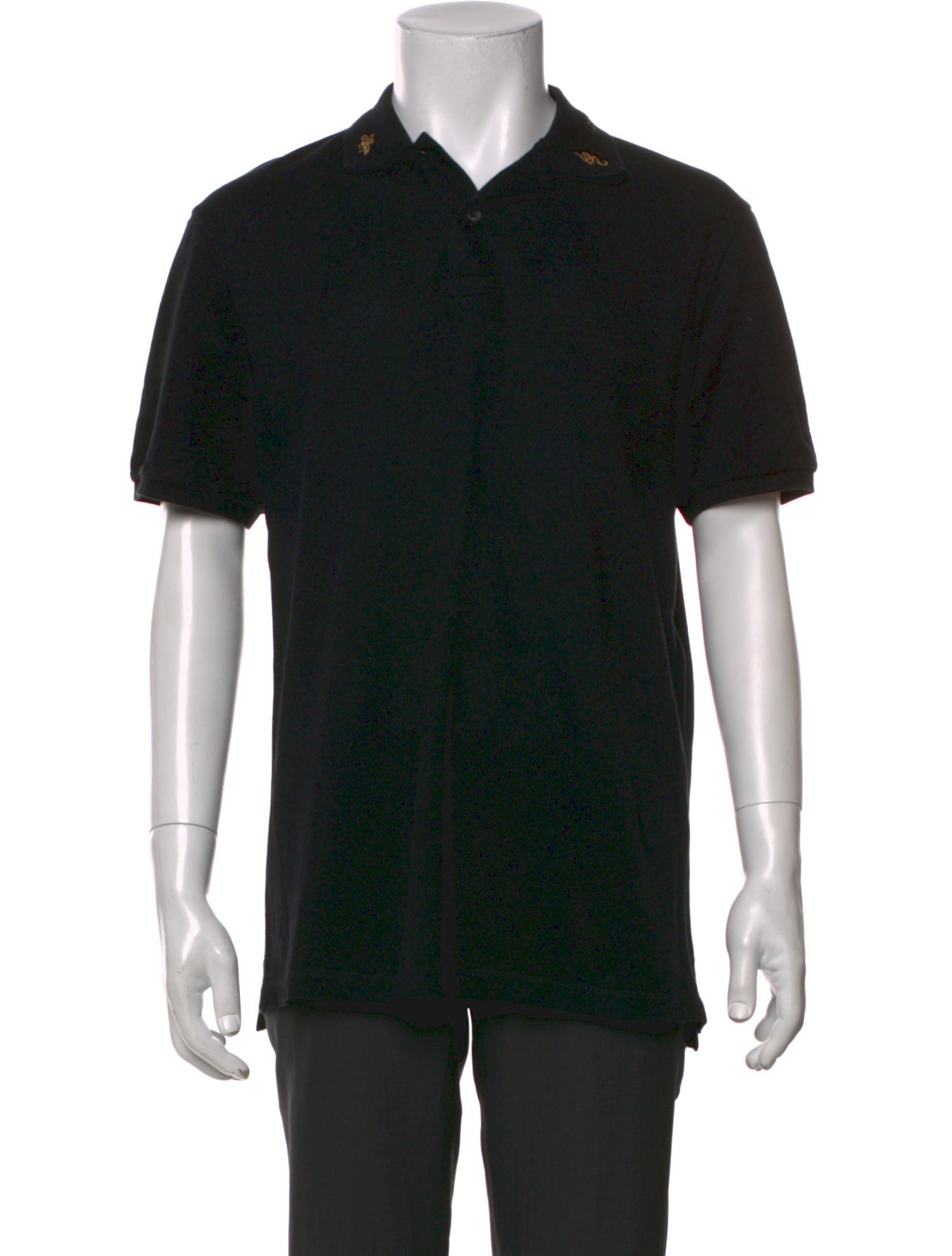 Gucci Kingsnake Collar Polo Shirt