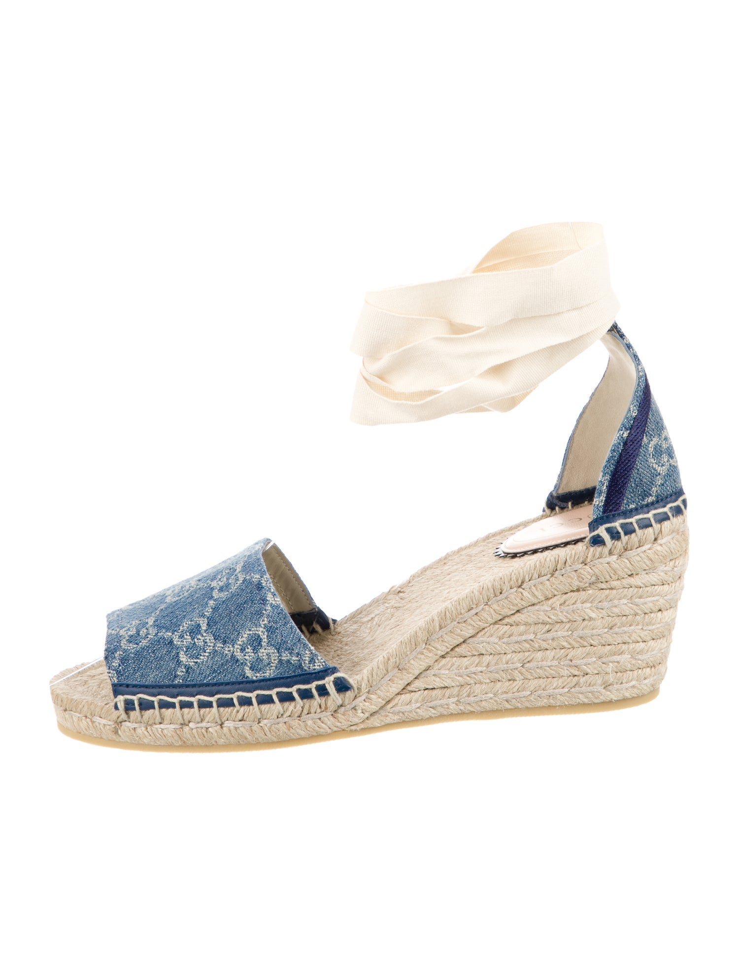 Gucci GG Denim Denim Espadrilles