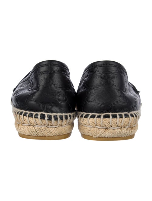 Gucci Leather Colorblock Pattern Espadrilles