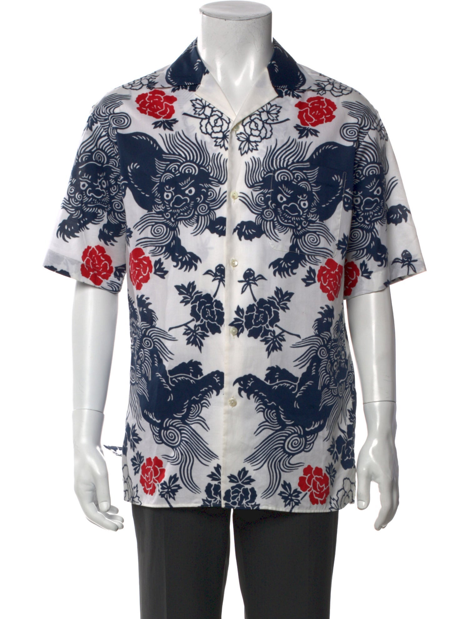 Gucci 2016 Floral Print Shirt