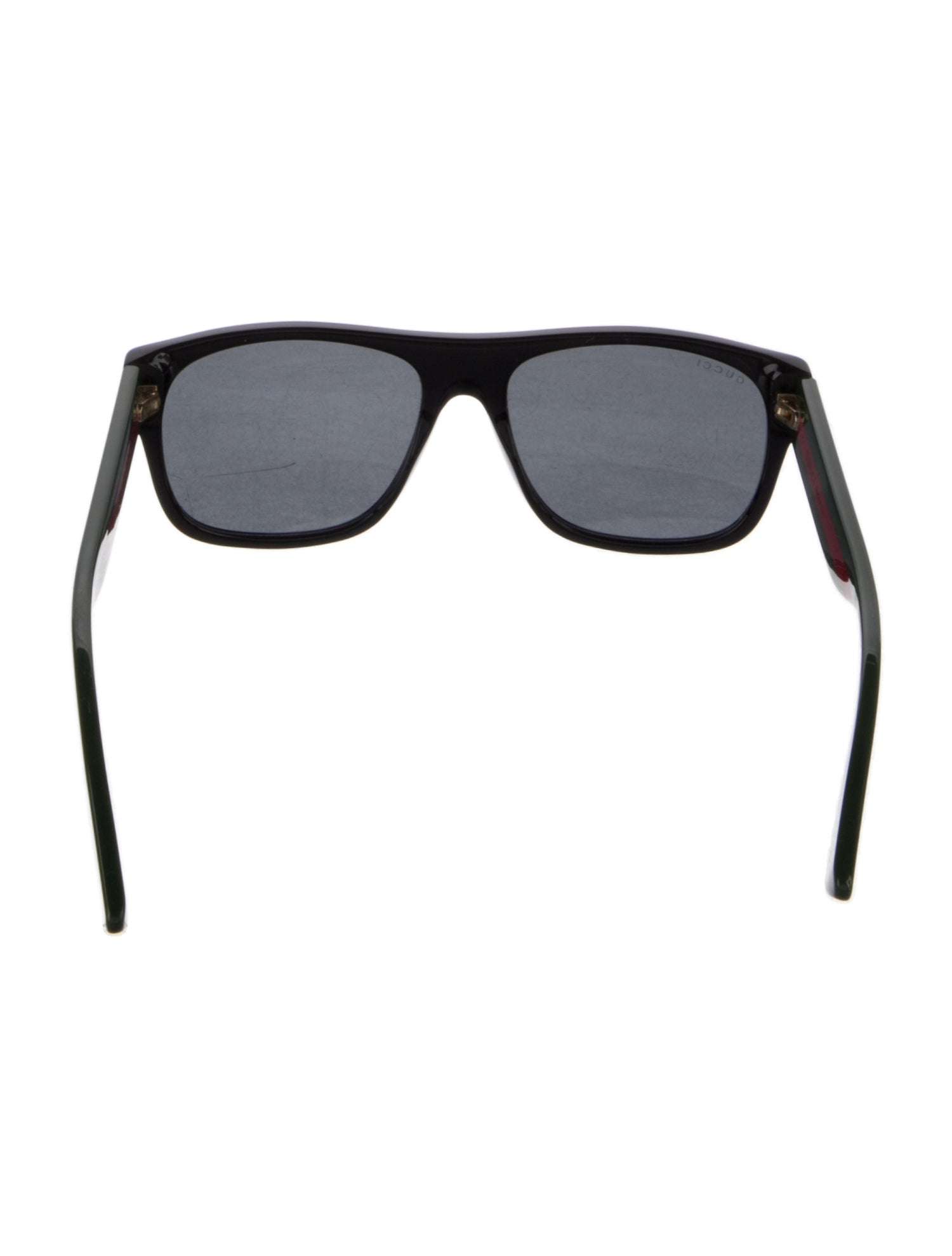 Gucci Web Accent Wayfarer Sunglasses