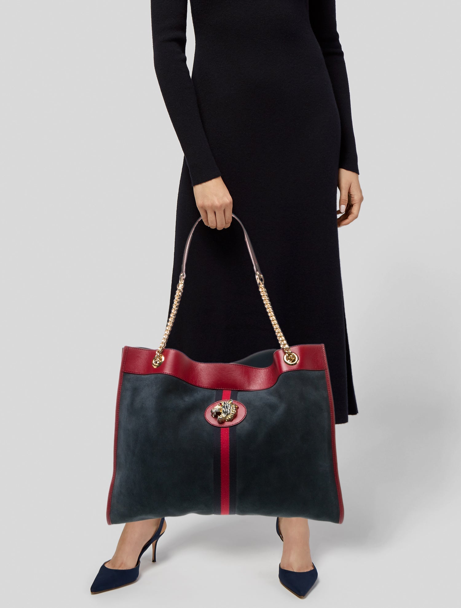 Gucci Sylvie Web Rajah Large