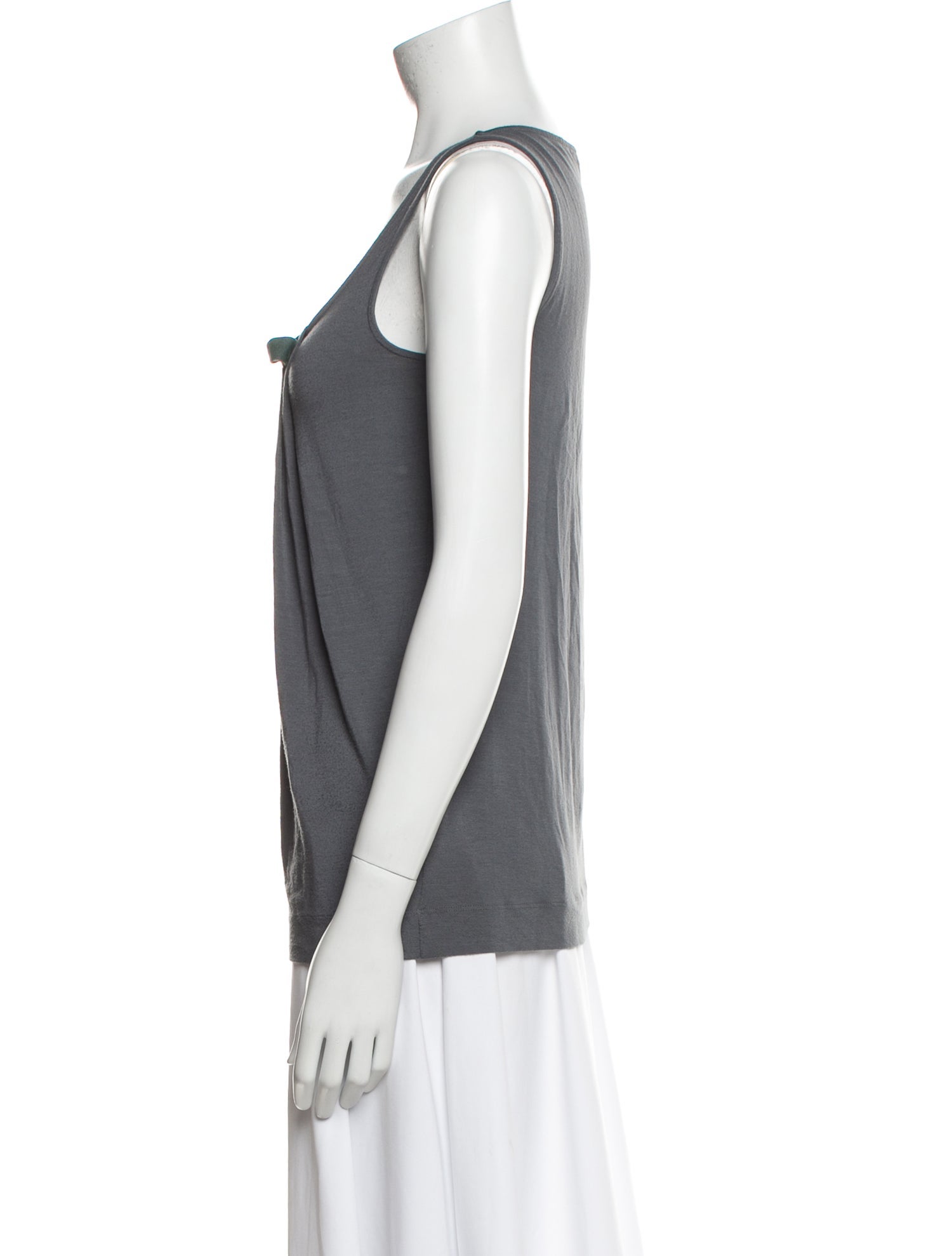 Gucci Scoop Neck Sleeveless Top