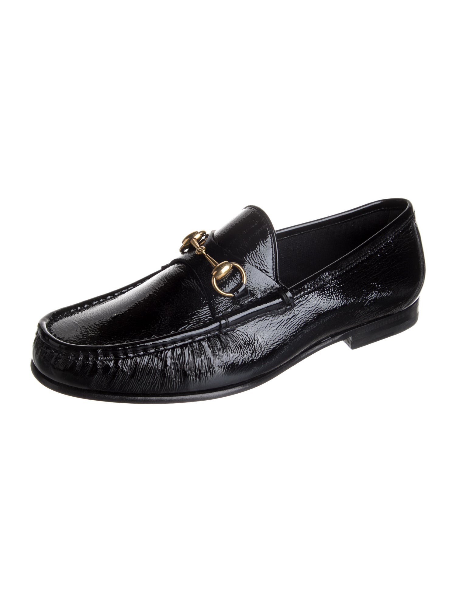 Gucci Patent Leather Dress Loafers