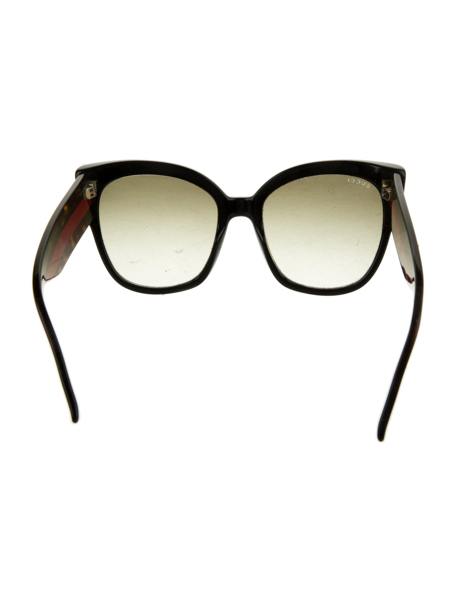 Gucci Web Accent Cat-Eye Sunglasses
