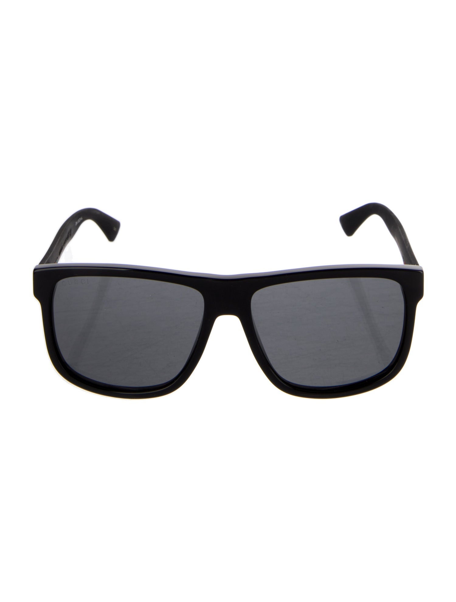 Gucci Web Accent Square Sunglasses