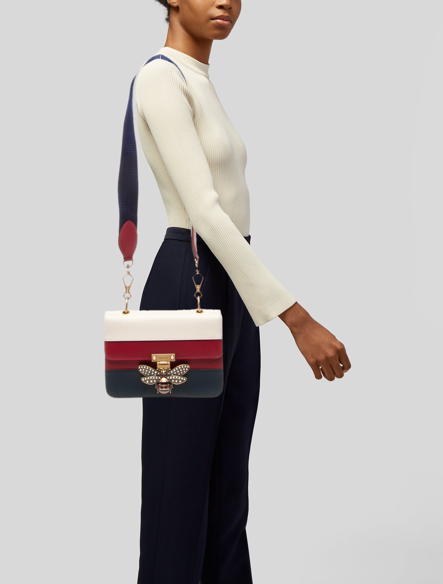 Gucci Sylvie Web Queen Margaret Small